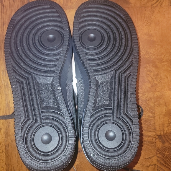 Nike Air Force 1 Gore-Tex All Black Anthracite Leather/Fabric CT2858-001 - Picture 4 of 15